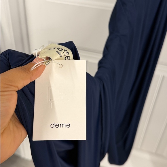 Deme by Gabriella Bloom Dress in Navy Blue - Picture 9 of 9